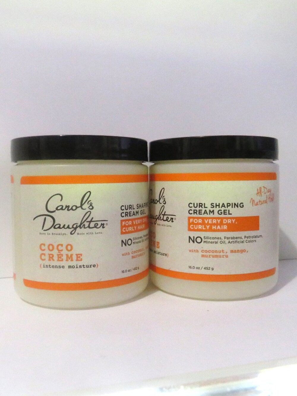 CAROL'S DAUGHTER COC CREME CURL SHAPING CREAM GEL 16 OZ